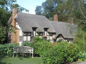 Anna Hathaway Cottage nedaleko Stratfordu